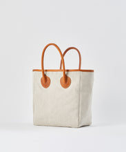 Load image into Gallery viewer, D2R  Leather Handle Tote (S)