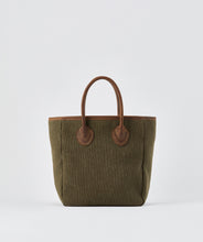 Load image into Gallery viewer, D2R  Leather Handle Tote (S)