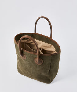 D2R  Leather Handle Tote (S) 